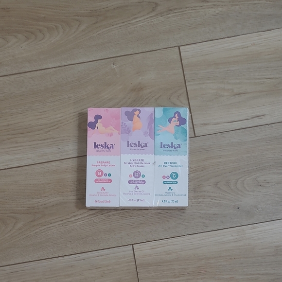 leska Other - Skincare Moisturizer Set - Pink, Purple, Blue
